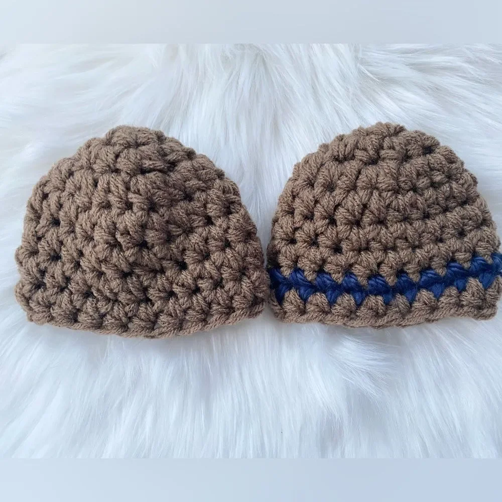 Newborn Crochet Baby Hats